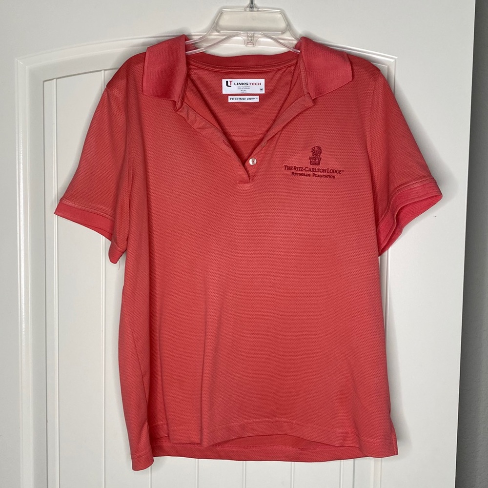 Women’s LinksTech Techno Dry Golf Shirt Sz M